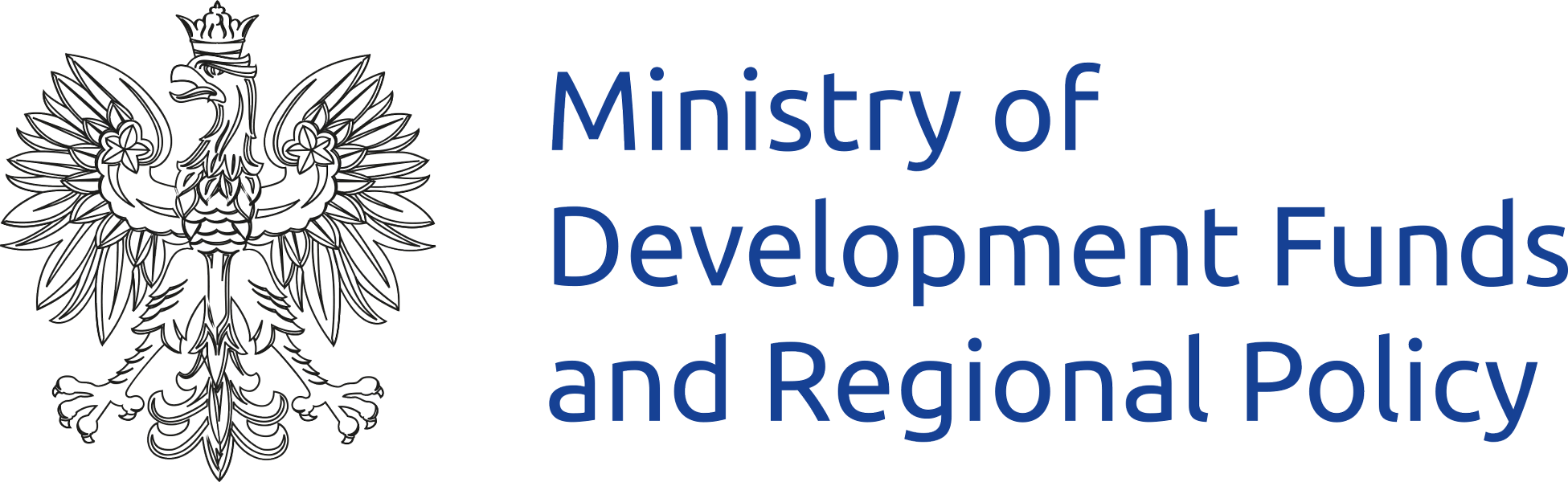 Logo of Ministry of Development Funds and Regional Policy - link to website